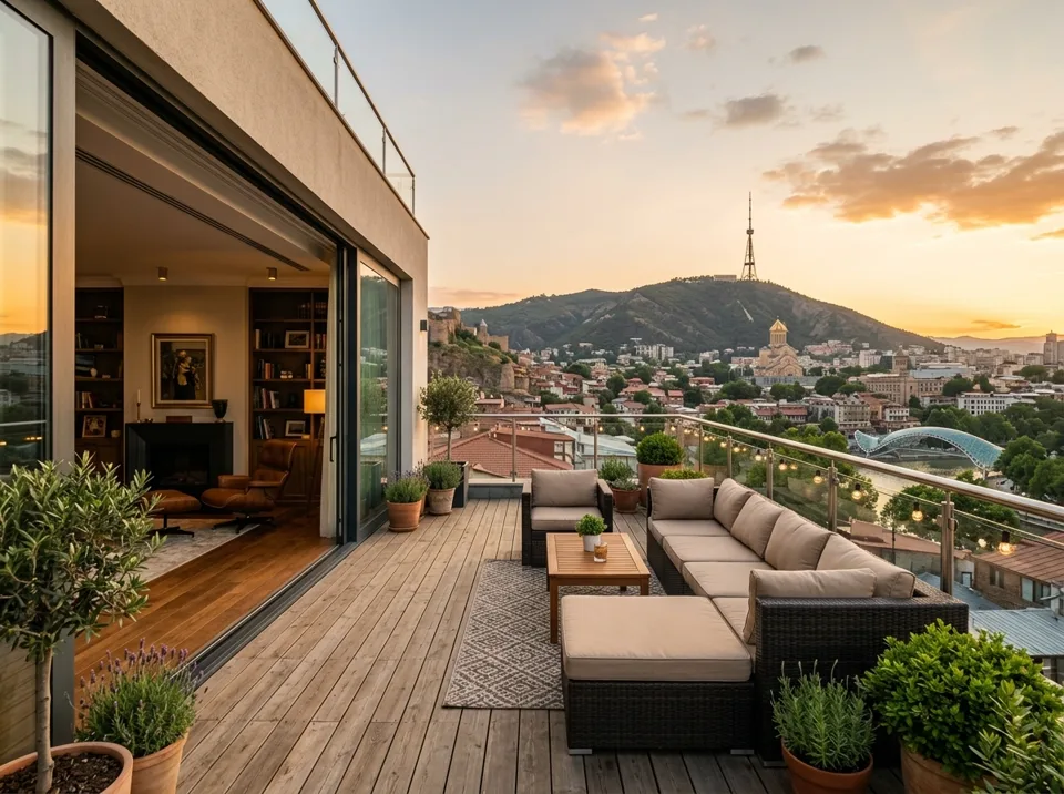 The Penthouse — interior